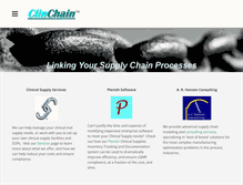 Tablet Screenshot of clinchain.com